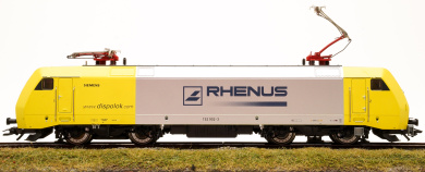 Märklin 39351 – Elektrolok BR 152 -RHENUS- des Siemens Lokpools Dispolok, digital (MM) & Sound 