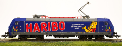 Märklin 36603 – Elektrolok BR 185.2 -Haribo- der DB AG, digital (MM)  