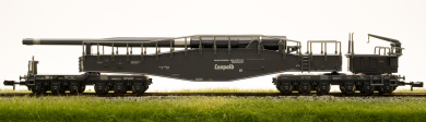 Hobbytrain H23604 (N) – Eisenbahngeschütz -Leopold- K5 der DRB 
