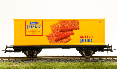 Roco 47252 (AC) – Containerwagen 2290 -Leibnitz- 