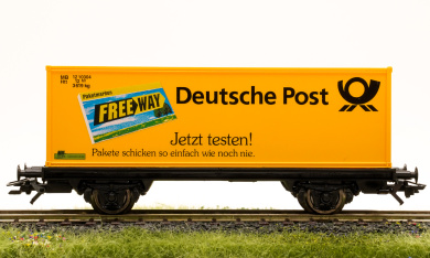 Roco 47251 (AC) – Containerwagen -Deutsche Post- 