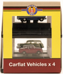 OXFORD RAIL OR148CPK001 (1:148) – 4-teiliges PKW-Set 1960´s 