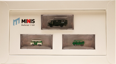 Lemke Minis LC5012 (1:160) – 3-teiliges Polizei-Set 