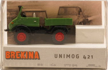 Brekina 39070 (1:87) – Unimog 421 offen 