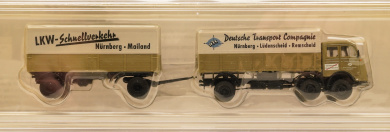 Brekina 75104 (1:87) – Mercedes-Benz LP 333 Lastzug  LKW-Schnellverkehr 
