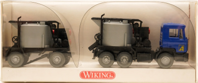 Wiking 6890230 (1:87) – MAN Gußaspaltkocher-Hängerzug 