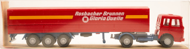 Wiking 517 (1:87) – MAN Sattelzug Rosbacher Brunnen 