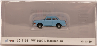 Lemke Minis LC 4101 (1:160) – VW 1600 L Marnablau 