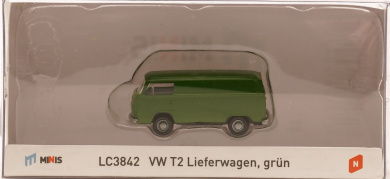 Lemke Minis LC 3842 (1:160) – VW T2 Transporter  grün 