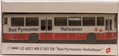 Lemke Minis LC 4021 (1:160) – Mercedes-Benz 0307 DB -Bad Pyrmonter Heilwasser- 