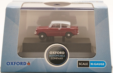 Oxford N105002 (1:160) – Ford Anglia rot/weiß 