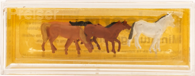Preiser 9150 (1:160) – 6 Pferde 