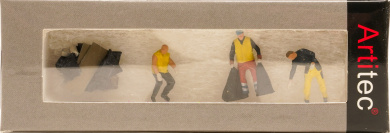 Artitec 5870021 – Müllmänner ab 1990, 3 Personen 