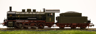 Rivarossi HR2807S – Schlepptender-Dampflok BR G8.1 der K.P.E.V., digital (DCC/MM) & Sound  
