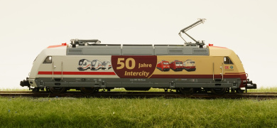 Piko 71605 (N) – Elektrolok BR 101 -50 Jahre Intercity- der DB, digital (DCC) & Sound 
