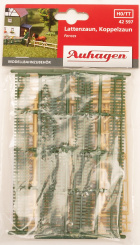 Auhagen 42597 (H0/TT) – Bausatz Koppelzaun, Lattenzaun 