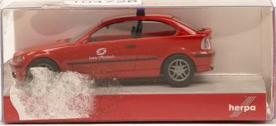 Herpa 045865 (1:87) – BMW 3er Compact TM Feuerwehr Kreis Offenbach 