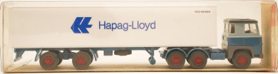 Wiking 520 (1:87) – Scania 111 Container Sattelzug Hapag-Lloyd 