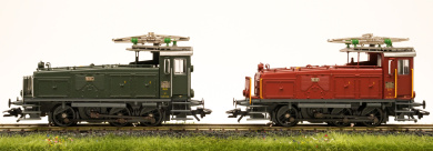 Märklin 36332 – Rangier-Elektrolok Doppelpackung Serie Ee 3/3 der SBB, digital & Sound 