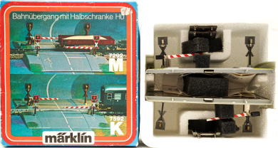 Märklin 7592 K – Vollautomatischer Bahnübergang für K-Gleis 