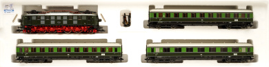 Märklin 26509 – 4-teiliges Fernschnellzug Berlin – Leipzig der (D)DR, digital (MM) & Innenbeleuchtung 
