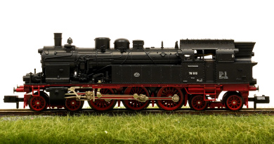 Fleischmann 7077 (N) – Tenderdampflok BR 78 der DB, digital (DCC)  
