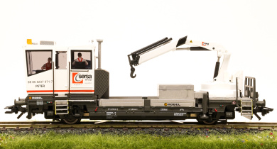 Märklin 39545 – Gleiskraftwagen ROBEL 54 der sersa Group, digital (mfx+/DCC) & Sound  