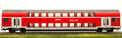 Märklin 43571 (AC) – 2. Klasse Doppelstockwagen DBza 751 der DB AG, mit Innenbeleuchtung 