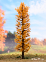 Der Modellbaum. – Lärche Wald, Vollstamm, Herbst, orange, 10-60 cm | 