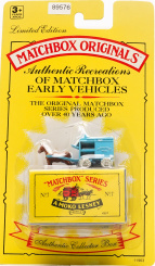 Matchbox 11963 – A Moko Lesney Product, No. 7, Horse-Drawn Milk Float 