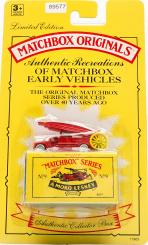 Matchbox 11963 – A Moko Lesney Product, No. 9, 1948 Dennis F.2 Fire Engine 