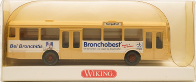 Wiking (1:87) – 10 Jahre ct-Arzneimittel, Bronchobest Werbebus Tempelhof 