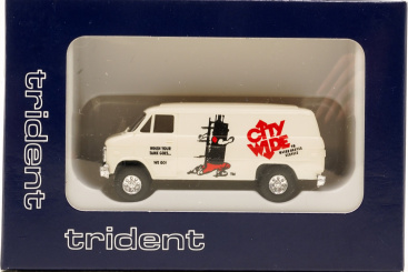 Trident 90073 (1:87) – Chevrolet Cargo Van, CITY WIDE 