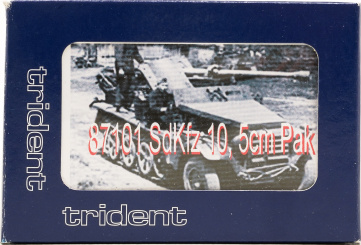 Trident 87101 (1:87) – Bausatz, SdKfz 10,5cm PakSfL, Panzerabwehrwagen 