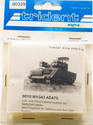 Trident 80110 (1:87) – Metall-Bausatz, M113A3 ADATS, Luft- und Panzerabwehrsystem 