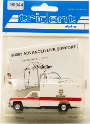 Trident 90063 (1:87) – Advanced Live Support, Krankenwagen, Miami Beach 