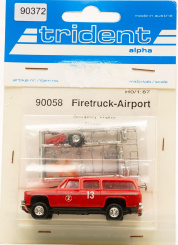 Trident 90058 (1:87) – Firetruck Airport Zürich 