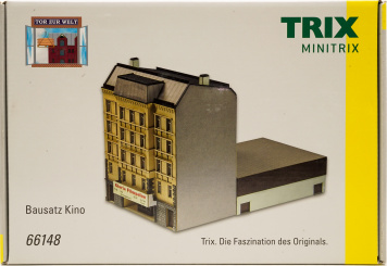 Minitrix 66148 – Bausatz Stadthaus mit Kino 