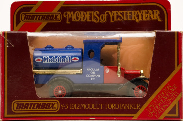 Matchbox Y-3 (1:35) – Ford Modelit Tankwagen, Mobiloil, 1912 