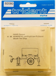 Trident H89 (1:87) – Bausatz, HAWK-System, Lenkflugkörper-Prüfstand 
