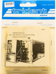 Trident H90 (1:87) – Bausatz, HAWK-System, Feuerleitanlage 