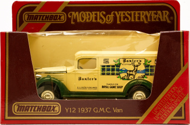 Matchbox Y-12 (1:45) – GMC Van Lieferwagen, 1937 