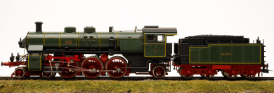 Rivarossi 1369 – Schlepptender-Dampflok BR 18 der K.Bay.Sts.B., digital (mfx/DCC/MM), Antrieb mit Freilauf 