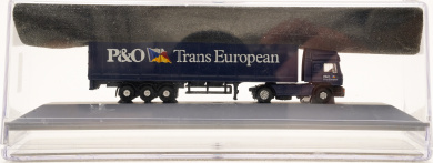 Graham Farish G512201 (1:148) – MAN F2000 Sattelzug, P&O Trans Euro, druckguss 