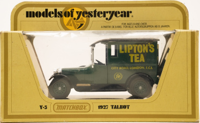 Matchbox Y-5 (1:57) – Talbot, Liptons Tea, 1927 