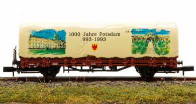 Arnold 4478-16 – Rungenwagen mit Plane beige -1000 Jahre Potsdam- 