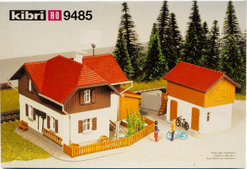 Kibri 9485 (1:87) – Bausatz, Wärterhaus Kaltental 