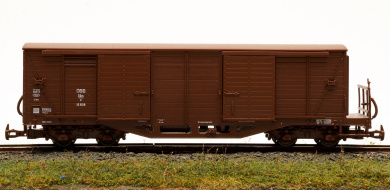 Roco 34522.1 (H0e) – Gedeckter Güterwagen GGm/s der ÖBB 