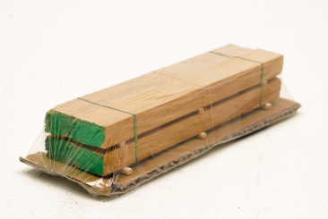 Ladegut (H0) – 1x Holzstapel, Echtholz, Länge 10 cm 