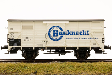 Brawa 48247 – Gedeckter Güterwagen G10 -Bauknecht- der DB 